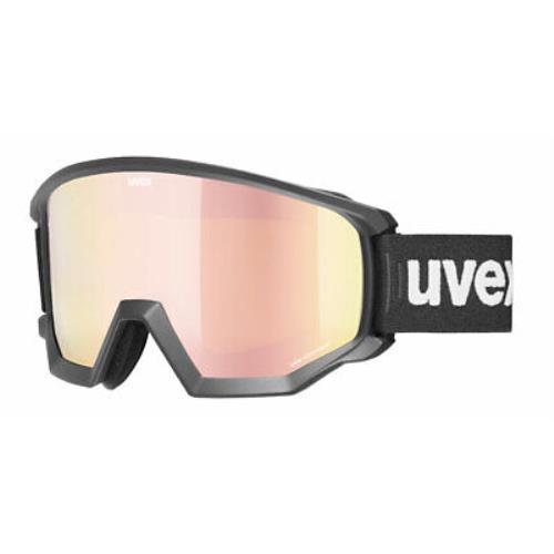 Uvex Athletic CV Goggles -new- Cylindrical CV High Contrast Lens + Goggle Sleeve