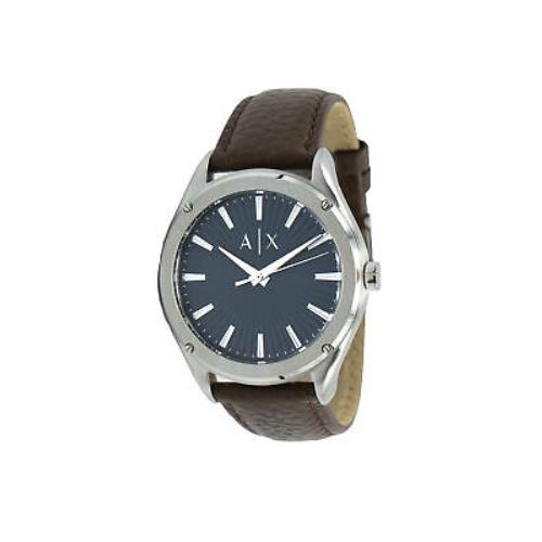 Armani Exchange Men`s 3 Hand Stainless Steel AX2804 Silver Analog Watch