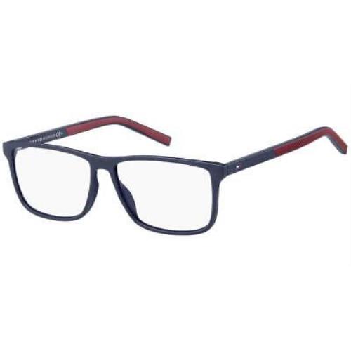 Tommy Hilfiger TH Th1696 Eyeglasses 0WIR Matte Blue Red