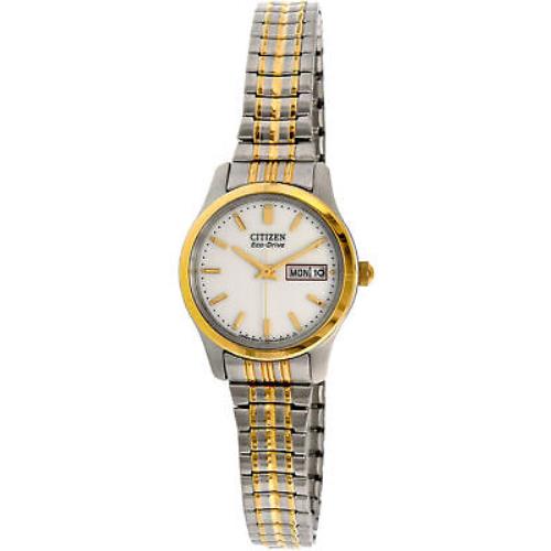 Citizen Women`s EW3154-90A Gold Stainless-steel Plated Eco-drive Dress Watch