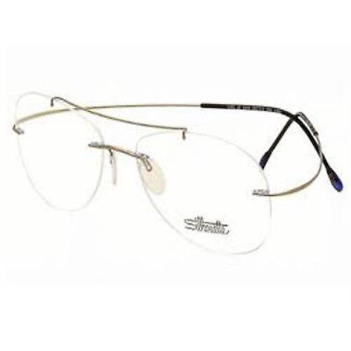 Silhouette Eyeglasses Titan Minimal Art Pulse w/ Demo Lens 5495-6070