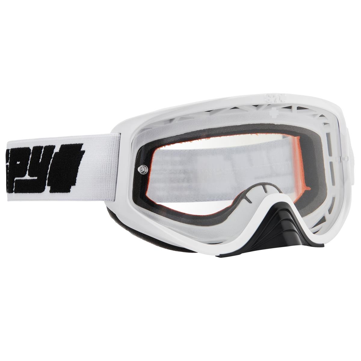 Optic Targa MX Mini Goggle 320391062097 Shiny Black with Clear AFP Lens SPY 