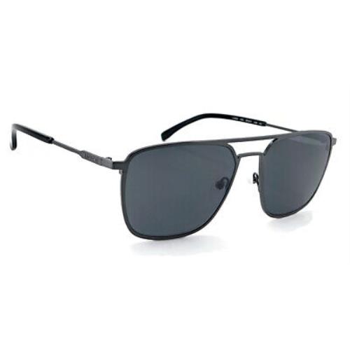 Lacoste Navigator Sunglasses L194S 033 - Matte Gunmetal / Grey Lens