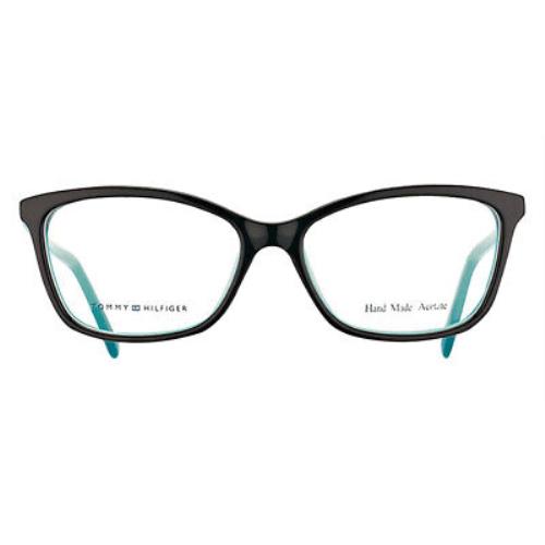 Tommy Hilfiger 1318 Eyeglasses RX Havana Turquoise Peach 52mm