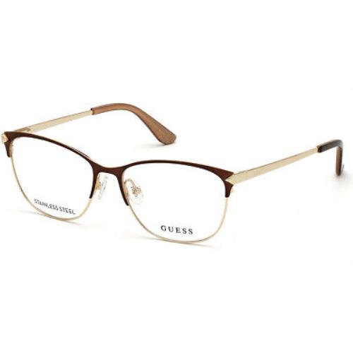 guess browline glasses