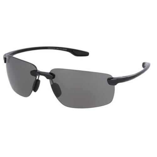 Serengeti Erice Sport Wrap Shiny Black Polar Photo Cpg Grey Sunglasses 8504