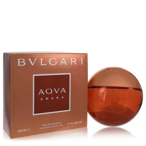 Bvlgari Aqua Amara Eau De Toilette Spray 3.3 oz Men Fragrance