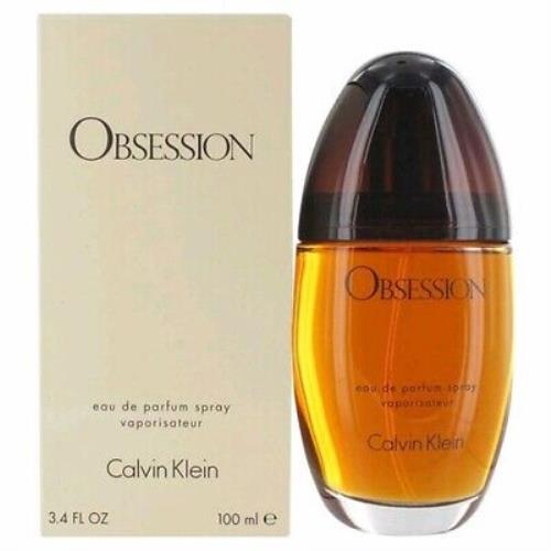 Calvin Klein Obsession For Women Perfume Eau de Parfum 3.4 oz 100 ml Spray