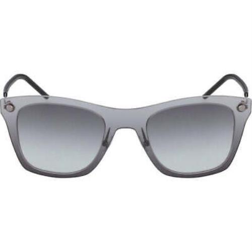 Marc Jacobs-marc 25/S 0732/9C Square Sunglasses Palladium/black Gray Gradient
