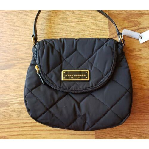 marc jacobs quilted nylon mini messenger bag