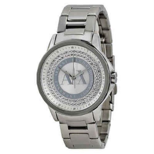 Armani Exchange Julietta Silver Dial Ladies Watch AX4320