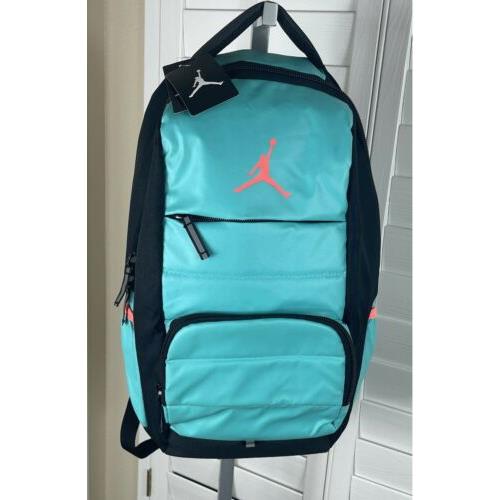 teal jordan backpack