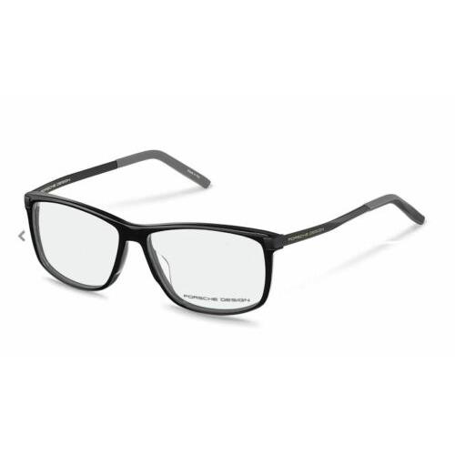Porsche Design P 8319 A Black Eyeglasses