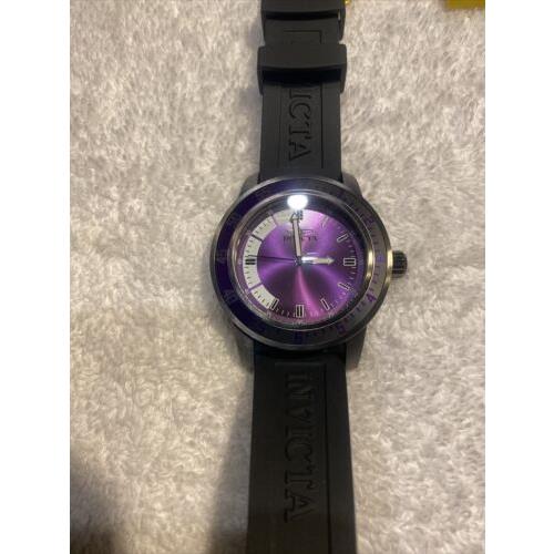Regal Invicta 45mm Specialty Quartz Strap Watch Purple Compare: