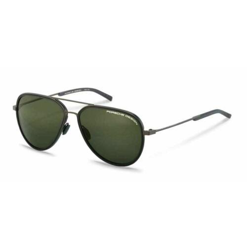 Porsche Design P 8691 C Brown Black/green Polarized Sunglasses