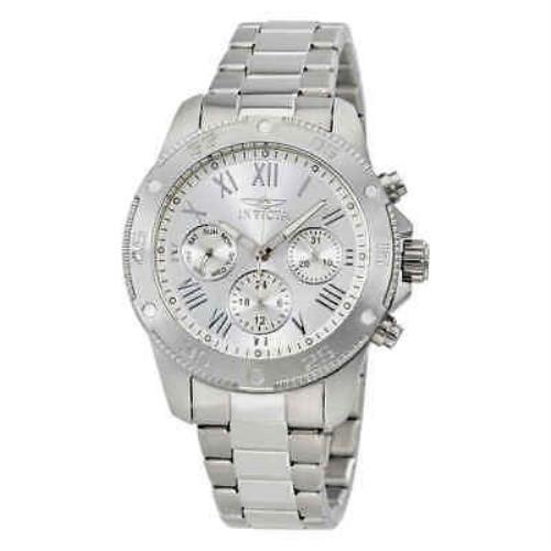 Invicta Wildflower Multi-function Silver Dial Ladies Watch 21730