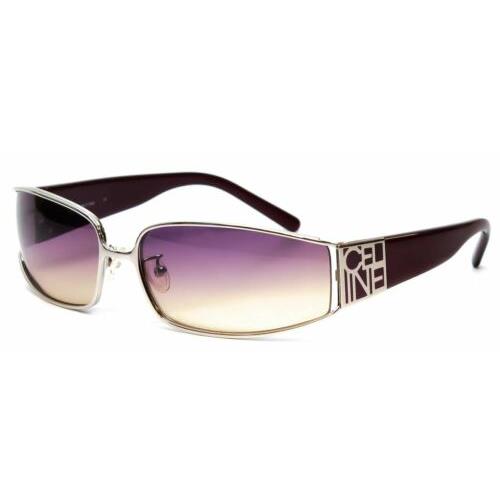 Celine SC1088-579X Unisex Sunglasses in Silver Red W/violet Purple Gradient 60mm