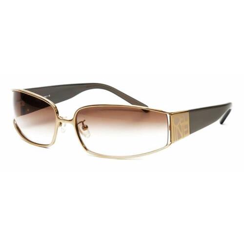 Celine SC1088-300 Unisex Designer Sunglasses Gold Grey/amber Brown Gradient 63mm