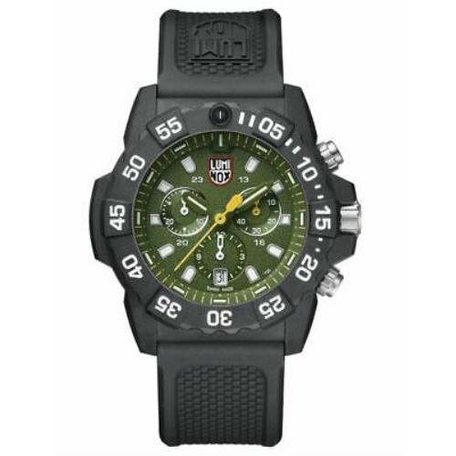 Luminox Navy Seal Colormark Chronograph Watch - XS.3597 - Green