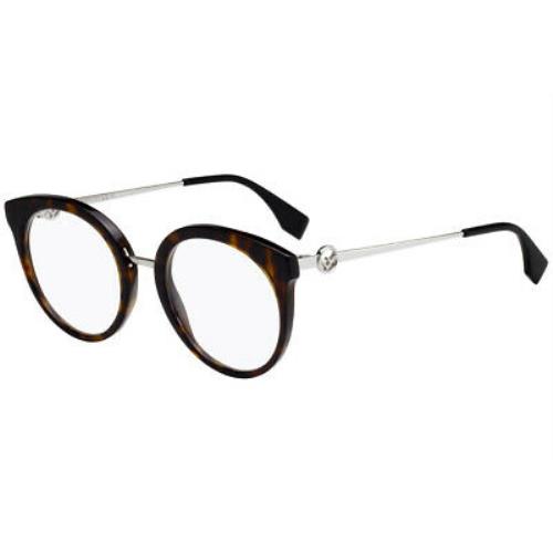 Fendi FF0303-086-5120 Havana Eyeglasses