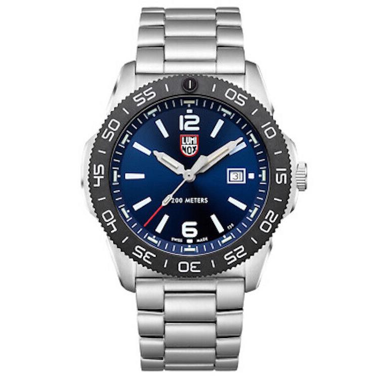 Luminox Pacific Diver Stainless Steel Bracelet 44MM Blue Dial 3123