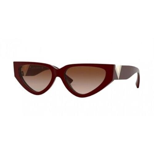 Valentino 4063 Sunglasses 513913 Bordeaux