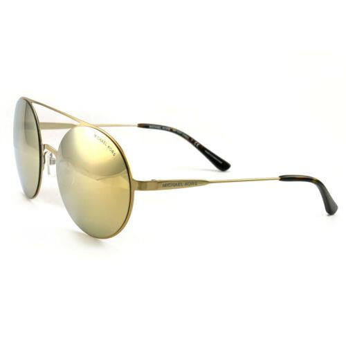 Michael Kors Womens Sunglasses MK1027 11937P Gold 55 19 135