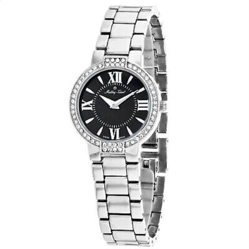 Mathey Tissot Women`s Fleury 5776 Black Dial Watch - D5776AN