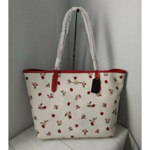 ladybug coach tote
