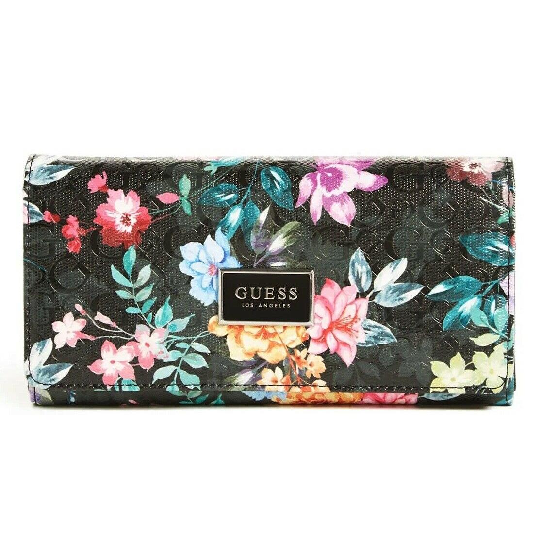 floral guess wallet