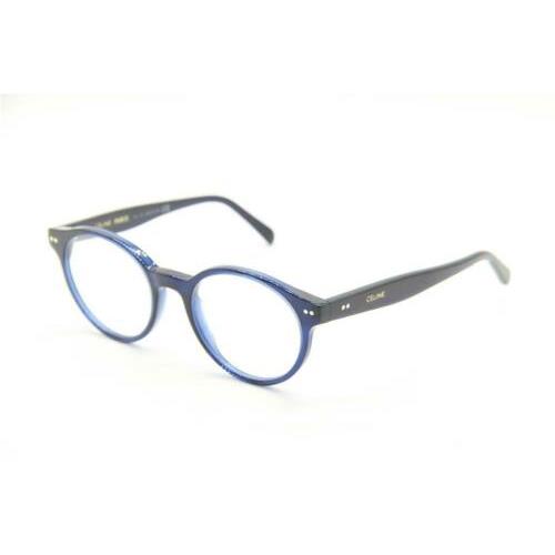 Celine CL 5008IN 090 Dark Blue Eyeglasses W/ Case CL5008IN 49-19