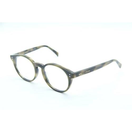 Celine CL 50031I 056 Black Olive Eyeglasses W/ Case CL50031I 51-19