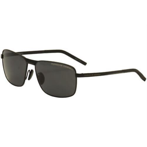 Porsche P8643-A-59 Black Sunglasses