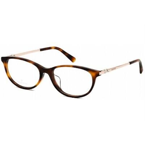 Swarovski SK 5294-D 052 Eyeglasses Dark Havana Frame 53mm