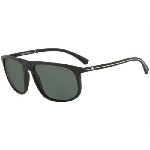 Emporio Armani EA4118F-506371 Sunglasses Black/green 59 mm