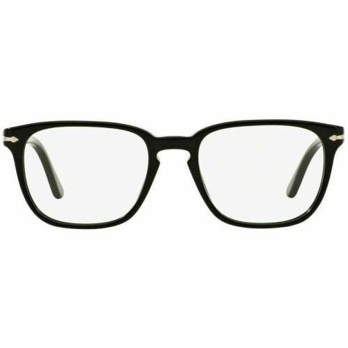 Persol PO3117V 95 Black Square Men`s 53 mm Eyeglasses