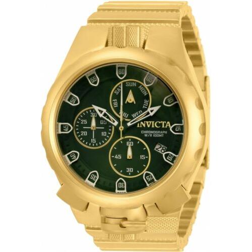 Invicta Coalition Forces Sniper Men`s 50mm Gold Swiss Chronograph Watch 29888