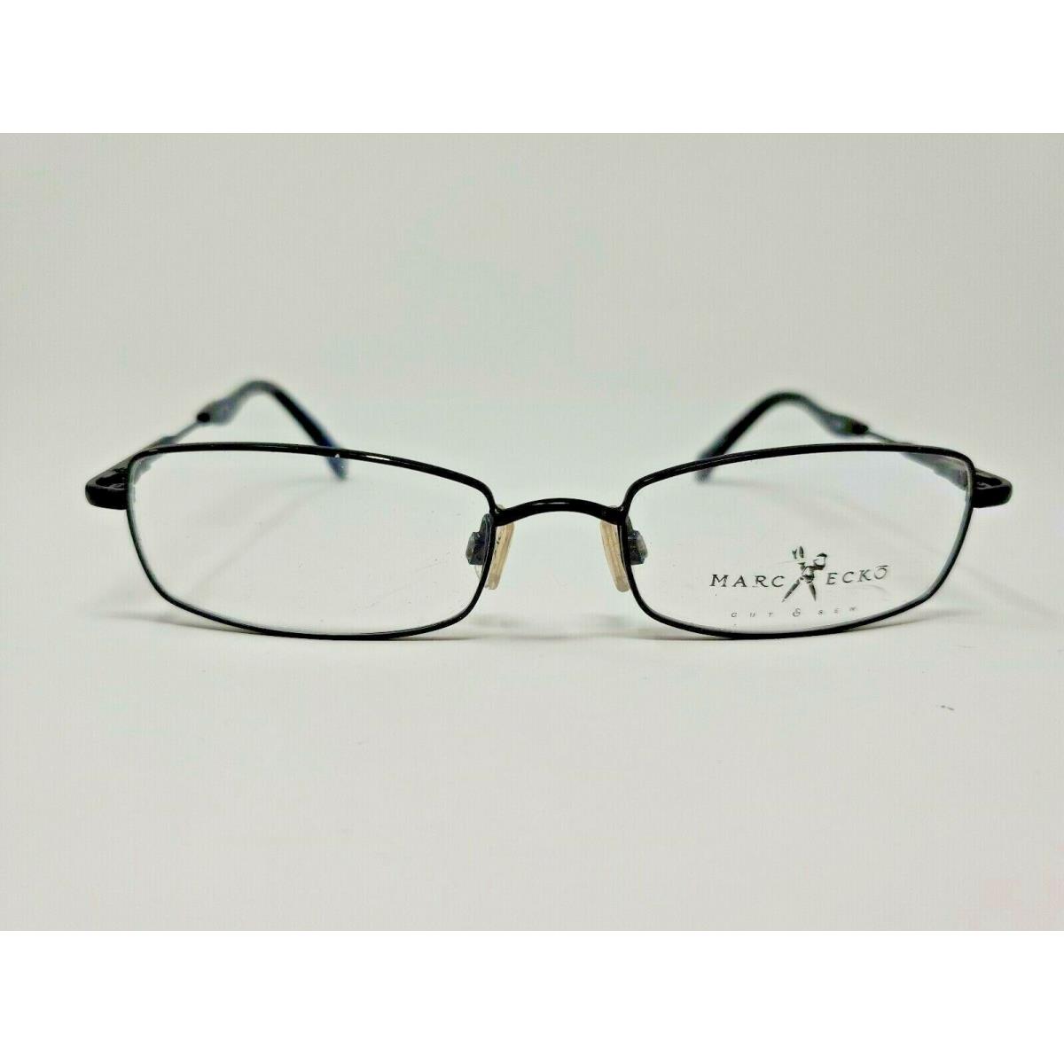 Marc Ecko Eyeglasses Frame Hindsight 53-18-145 Black/blue Marble SA01
