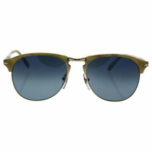 Persol PO8649S 1046/S3 - Light Horn/blue Faded Polarized by Persol For Men