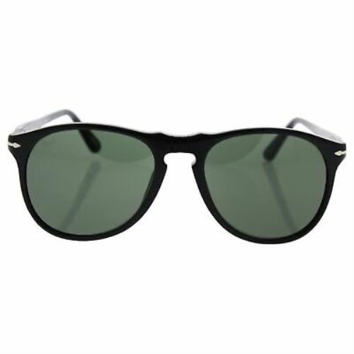 Persol PO9649S 95/31 Black/grey by Persol For Men - 52-18-145 mm Sunglasses