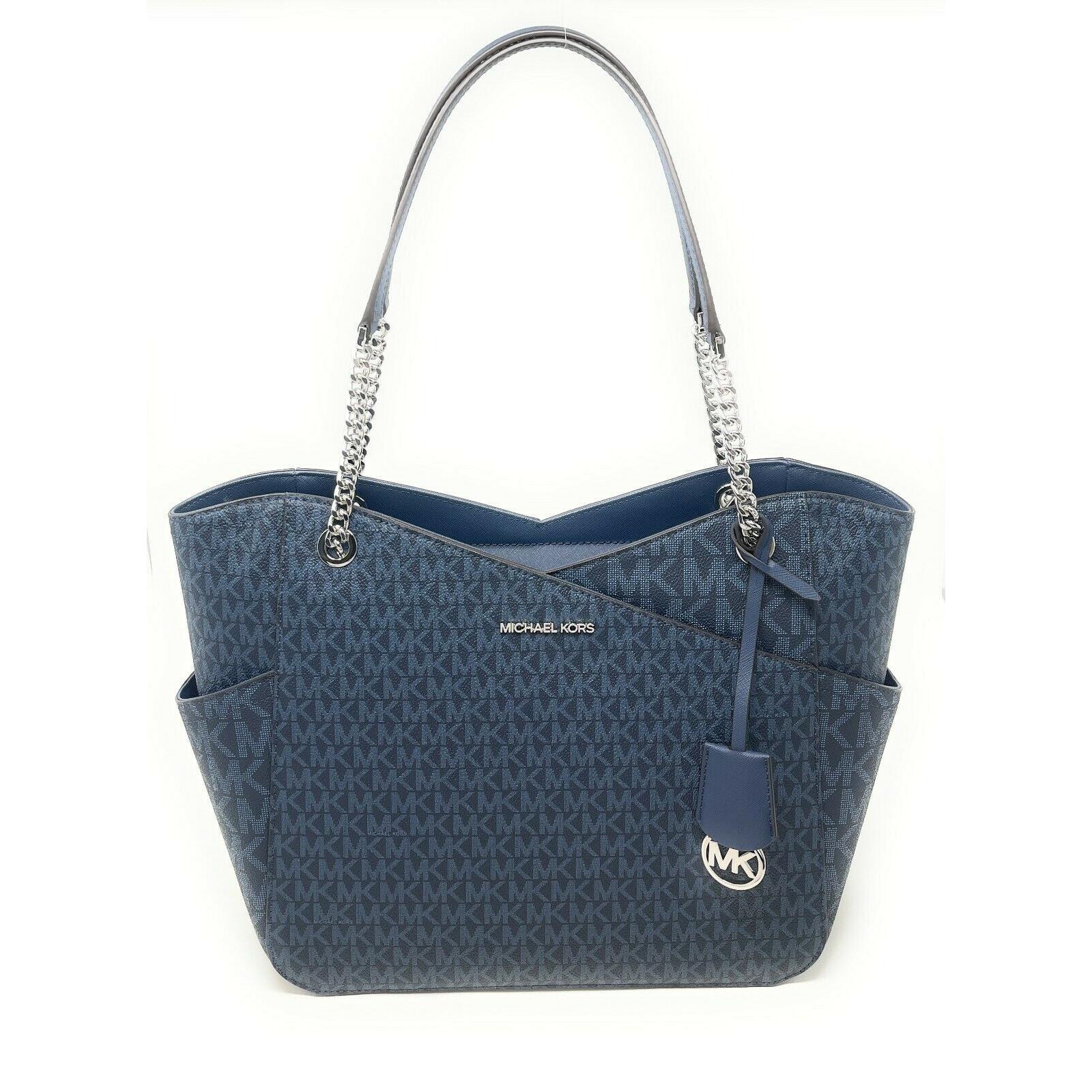 michael kors women's jet set travel large chain shoulder bolsa