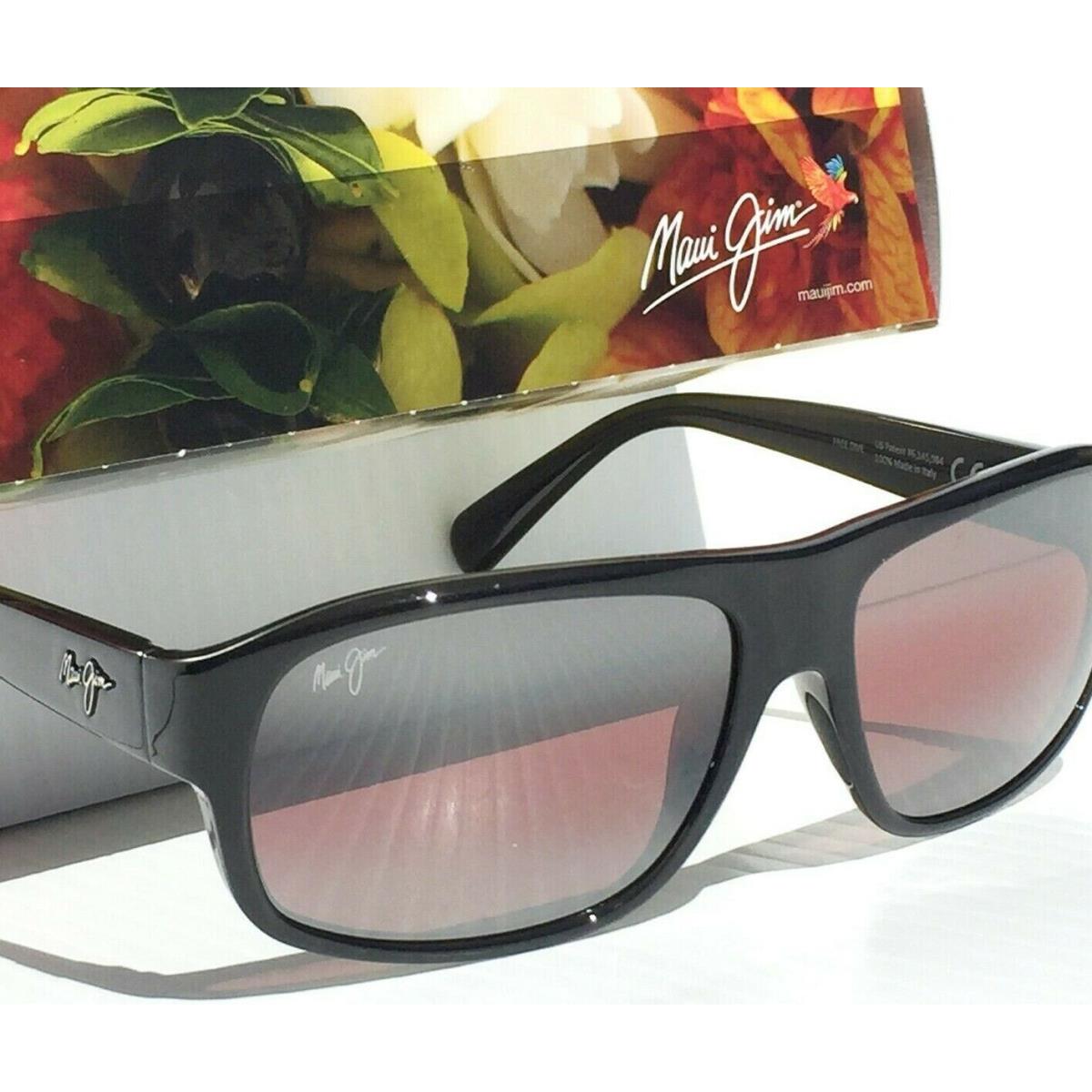 Maui Jim Free Dive Black Polarized Maui Rose Lens Sunglass R200 11 064580166501 Maui Jim 8298