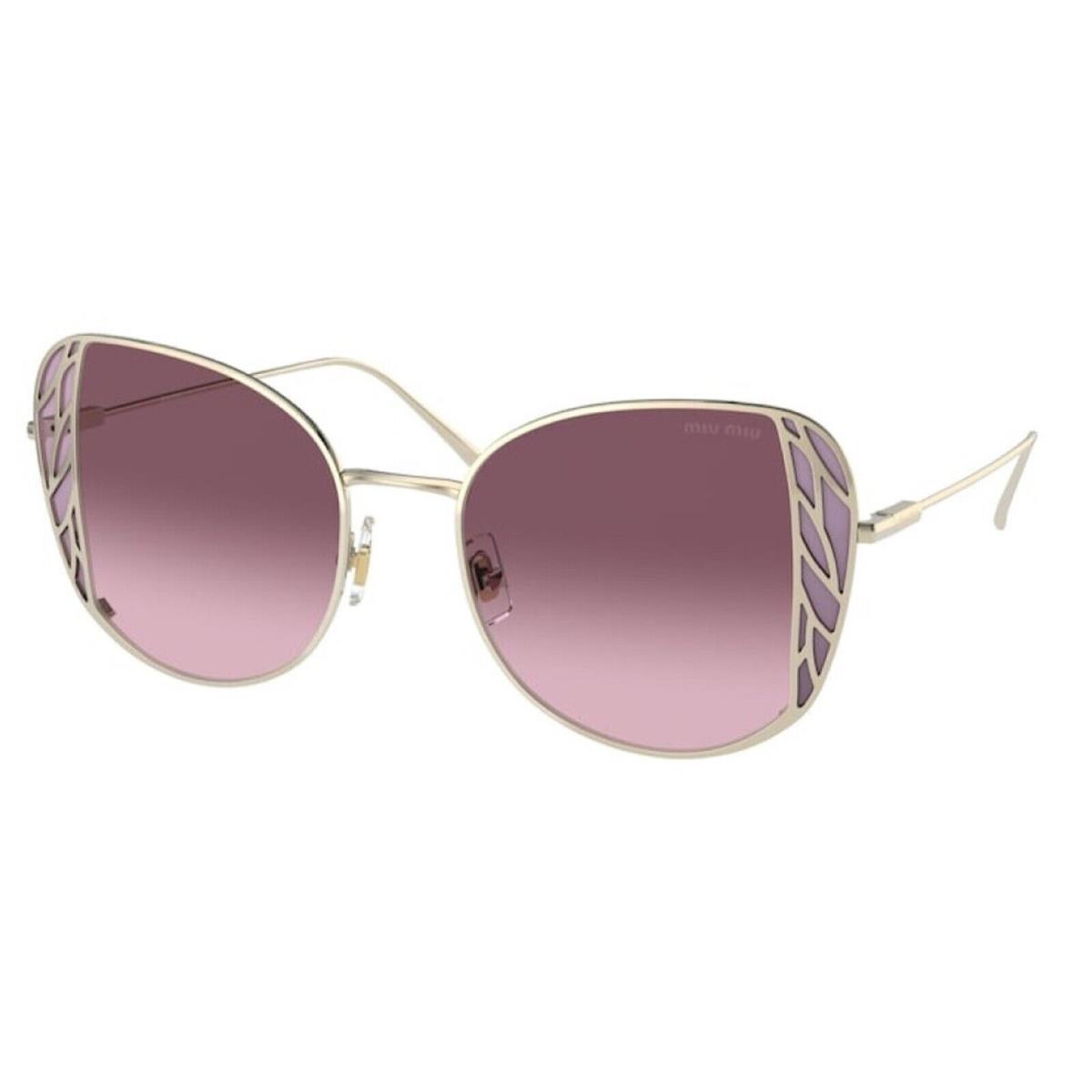 Womens Miu Miu MU 57XS Sunglasses - Gold/pink Gradient 52mm