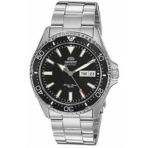 Orient Men`s Kamasu Stainless Steel Japanese-automatic Diving Watch