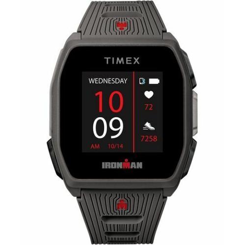 Timex Ironman R300 Gps 41mm Gray Silicone Strap Watch TW5M37600