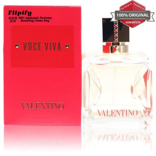 Voce Viva Perfume 3.38 oz Edp Spray For Women by Valentino