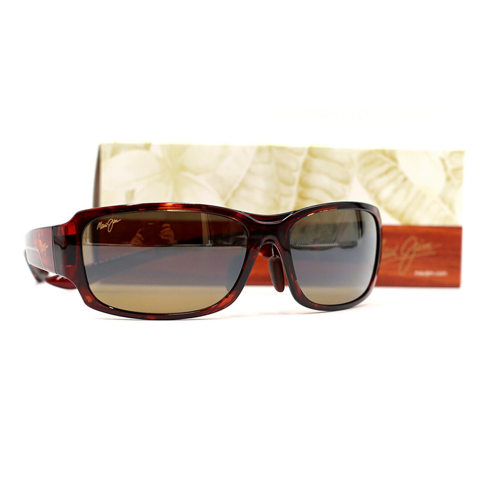 Maui Jim Monkeypod H441-10 Tortoise Brown Sunglasses Polarized Hcl Bronze Lenses