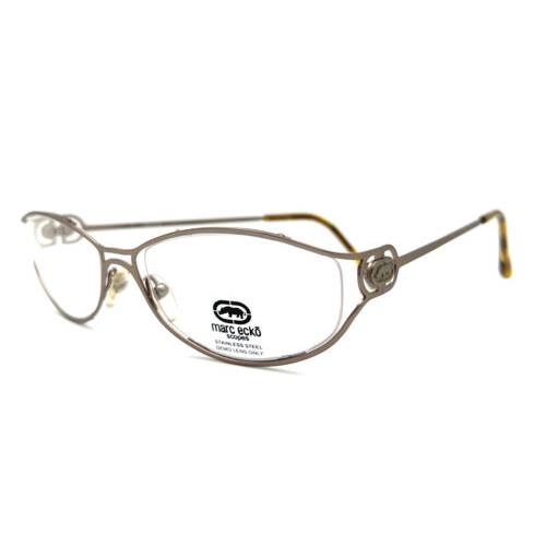 Marc Ecko Eyeglasses Ecko 3011 Brown Stainless 54-17-135 with Generic Case