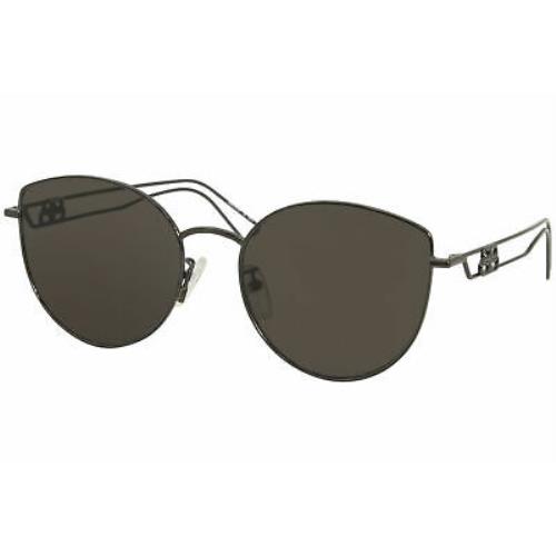 Balenciaga Everyday BB0059SK 001 Sunglasses Women`s Grey/grey Lenses 57mm