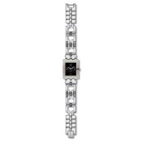 Mint 2007 Swatch Square Deep Senses SUBM105G Ladies Stainless Steel Watch Rare
